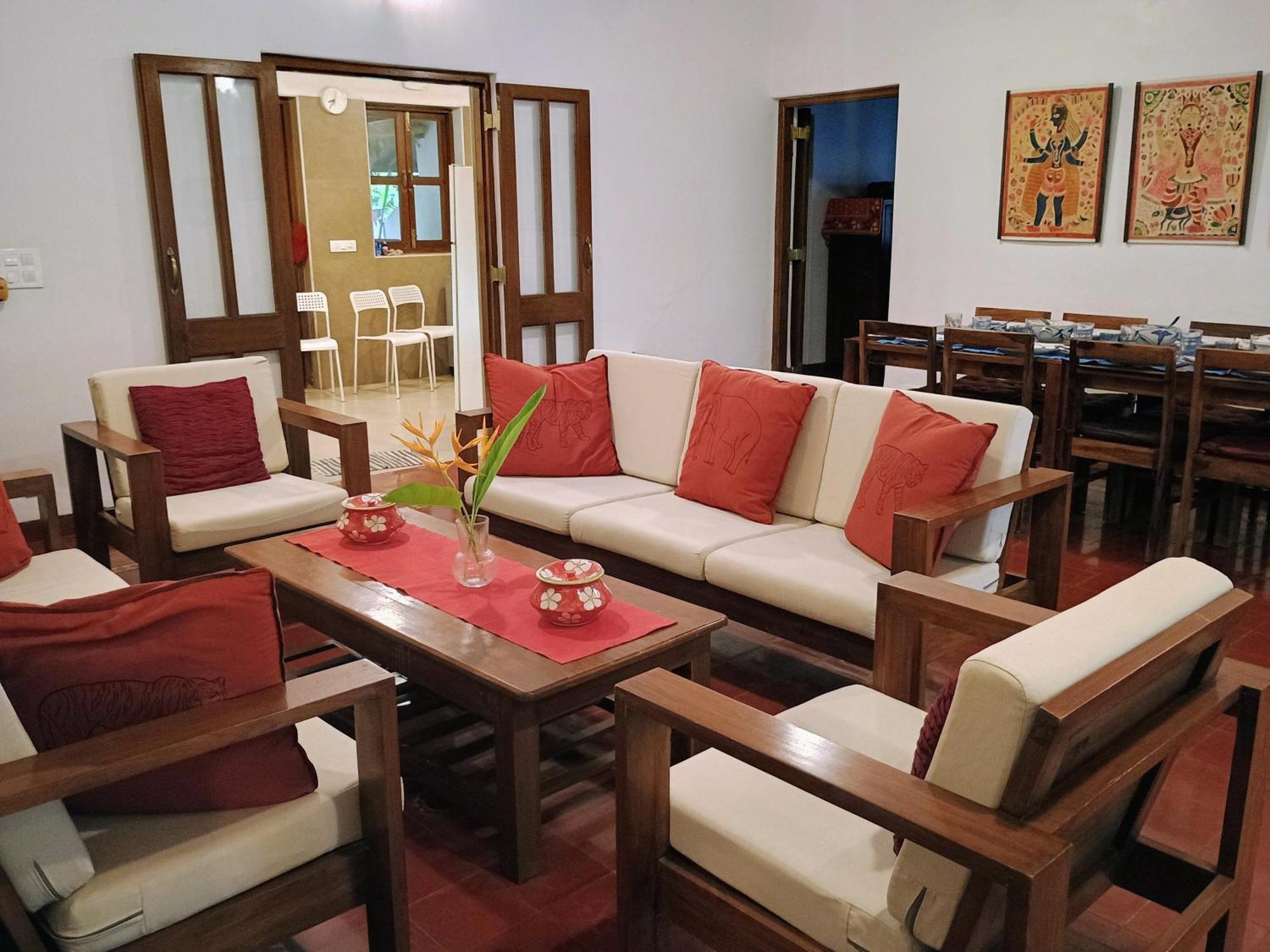 Banyan House - Luxurious 4 Bedroom Villa On One Acre, Near The Beach Нагаон Екстериор снимка